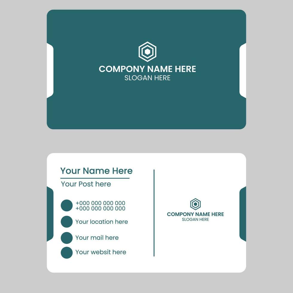 business card design vector