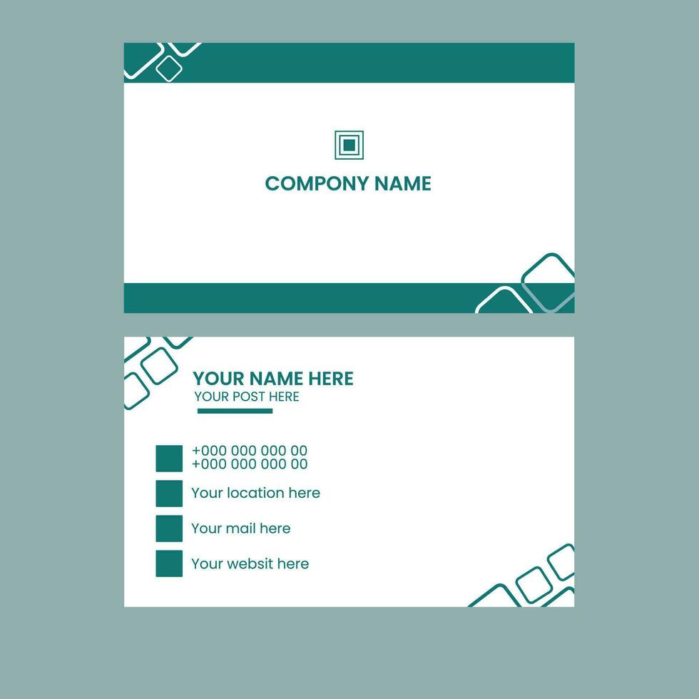 business card design vector
