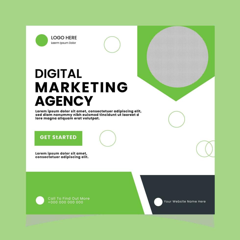 social media post vector