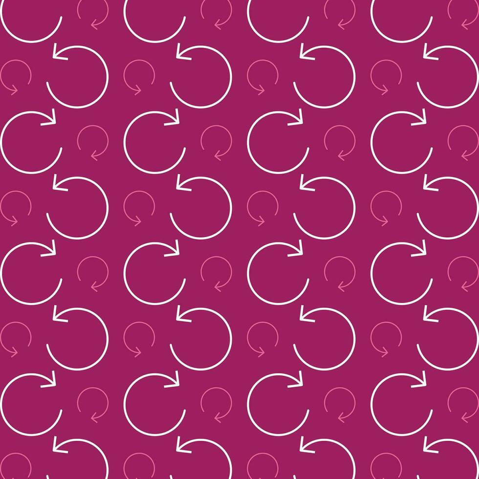 Refresh vector icon repeating pattern beautiful abstract illustration background