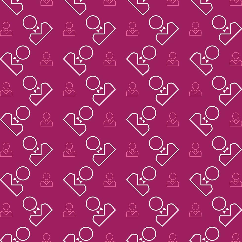 Broker vector icon repeating pattern beautiful abstract illustration background