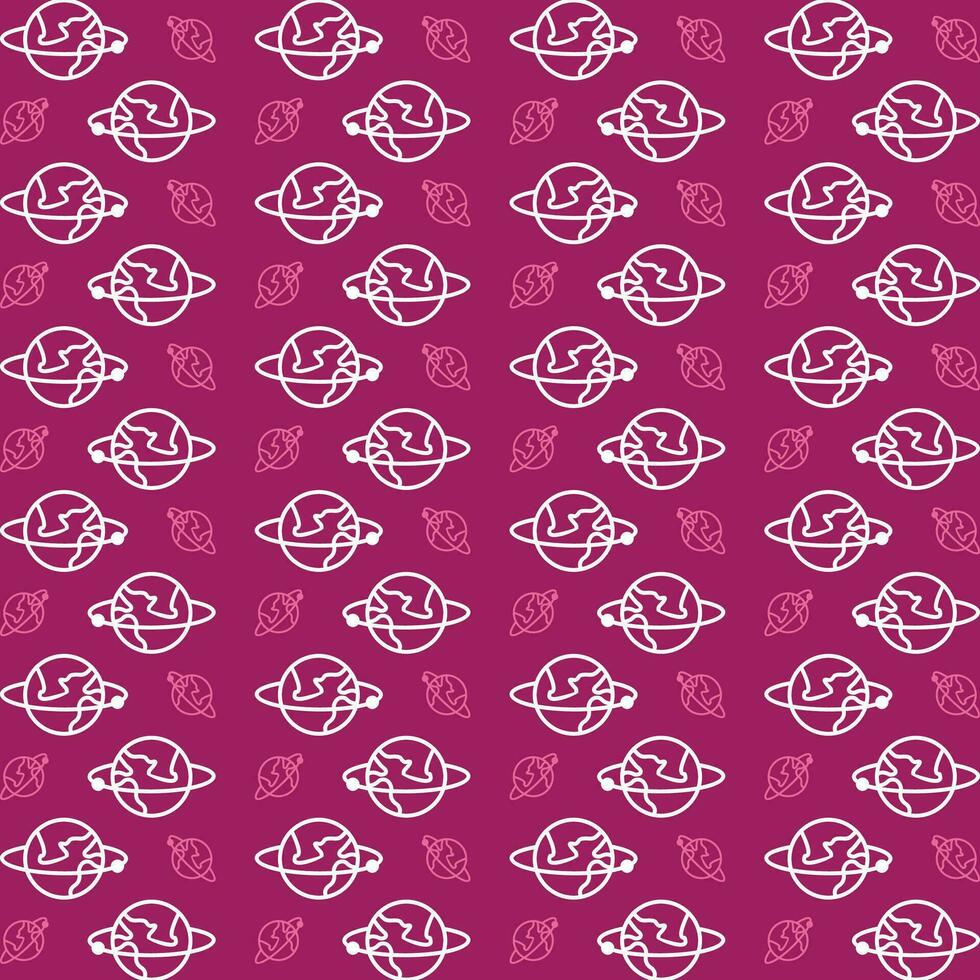Orbit vector icon repeating pattern beautiful abstract illustration background