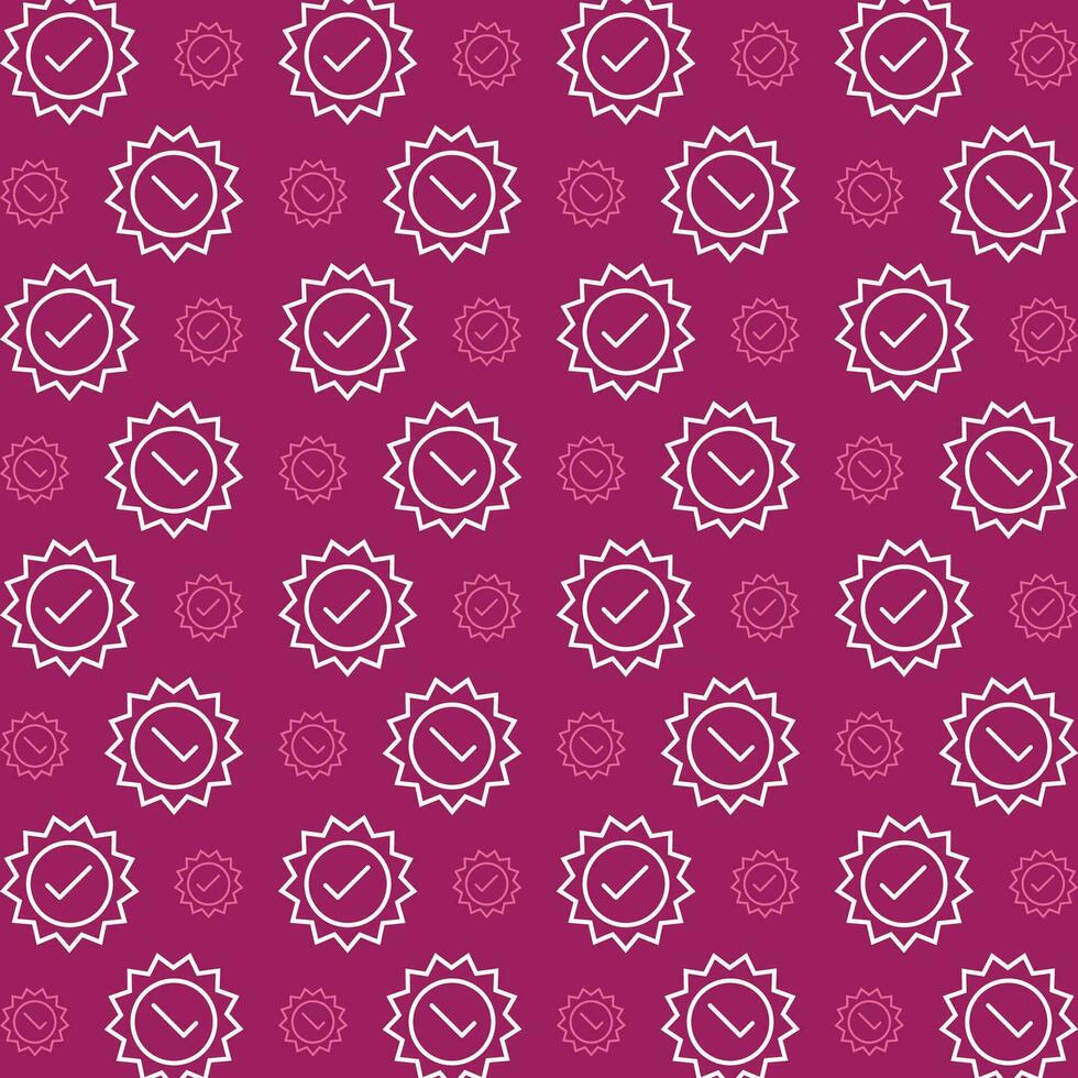 Valid Stamp vector icon repeating pattern beautiful abstract illustration background