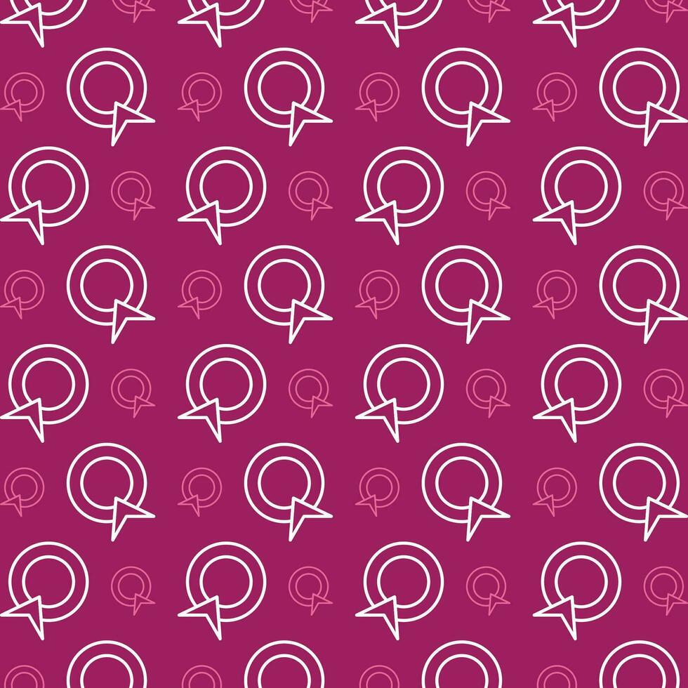 Click vector icon repeating pattern beautiful abstract illustration background