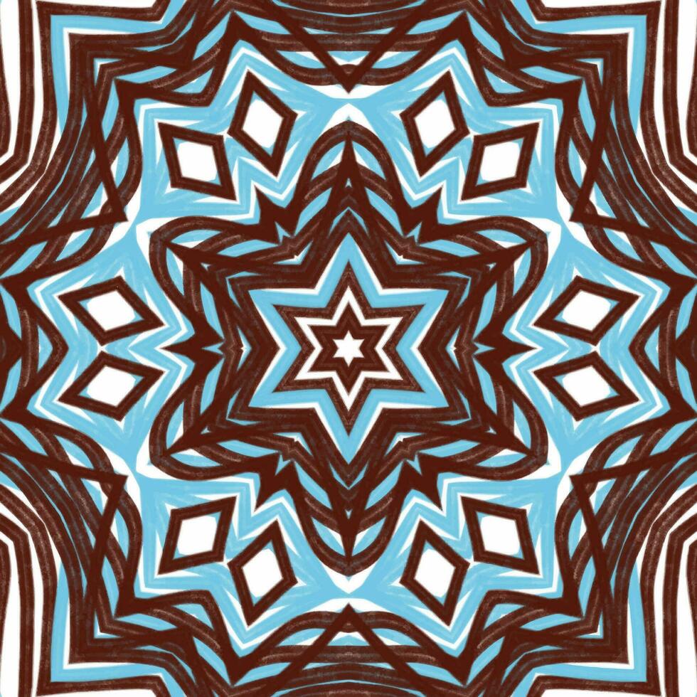 Abstract kaleidoscope background. Beautiful kaleidoscope seamless pattern. Multicolor mosaic texture. Seamless kaleidoscope texture. Unique kaleidoscope design vector