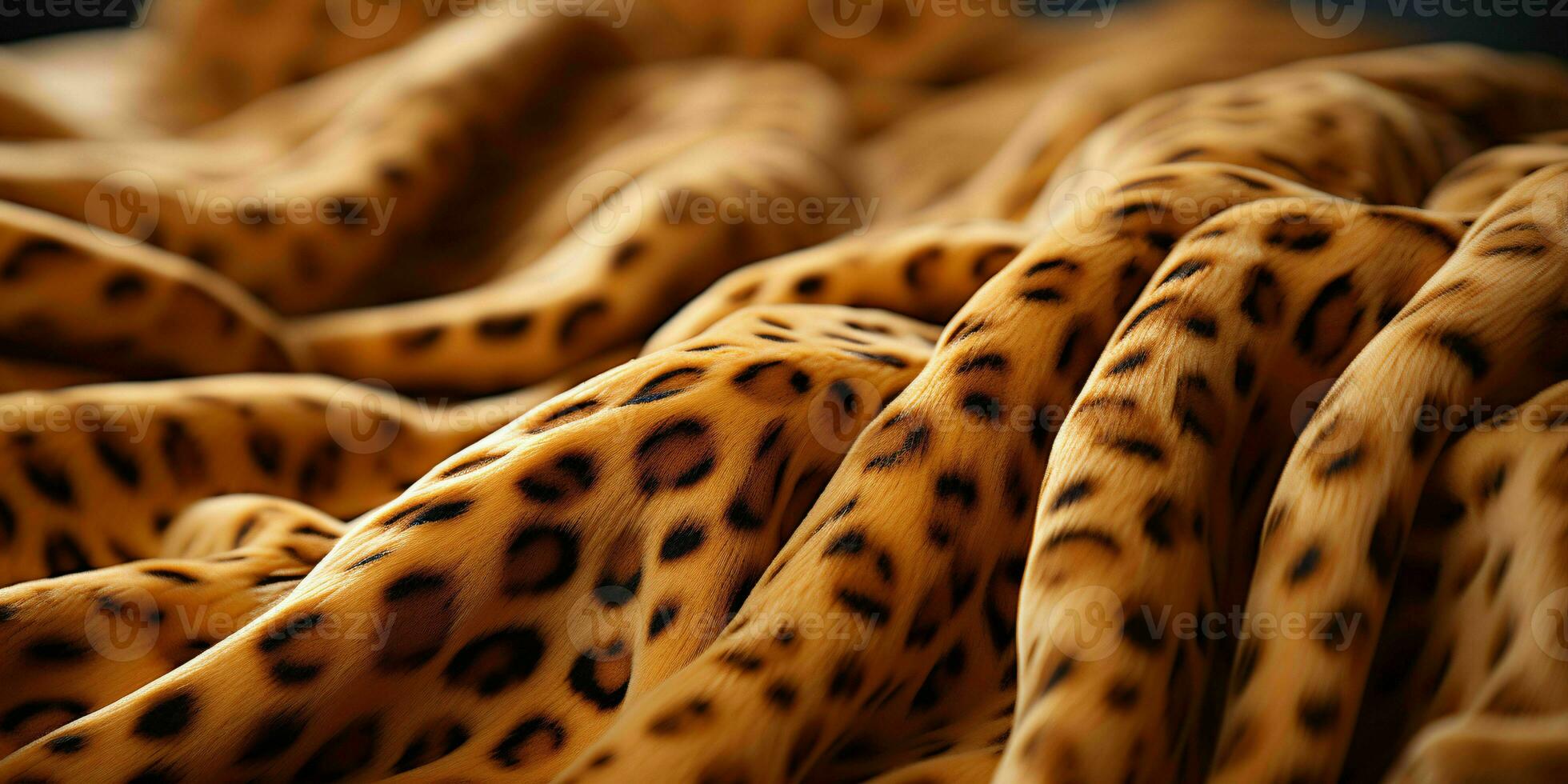 ai generado leopardo piel modelo textura antecedentes. leopardo lana tela. generativo ai foto