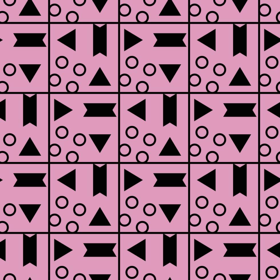 Geometrical All over texture vector