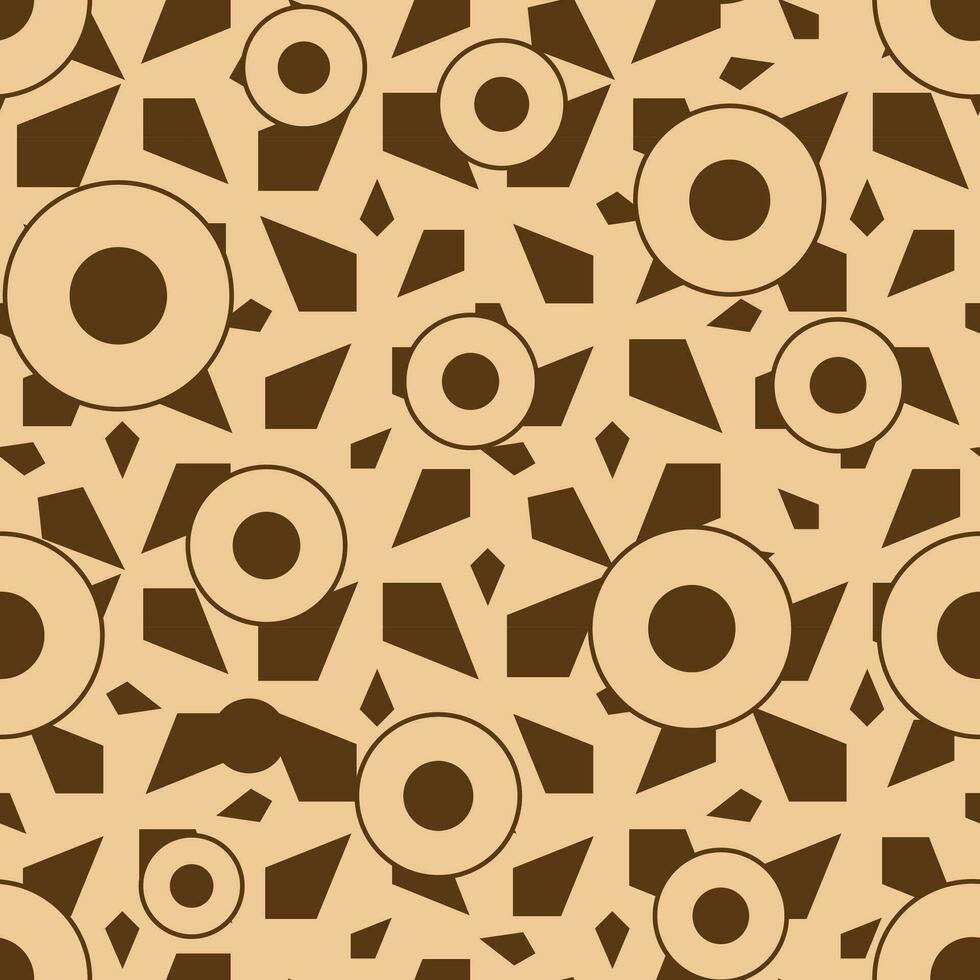 Seamless design for textile vector