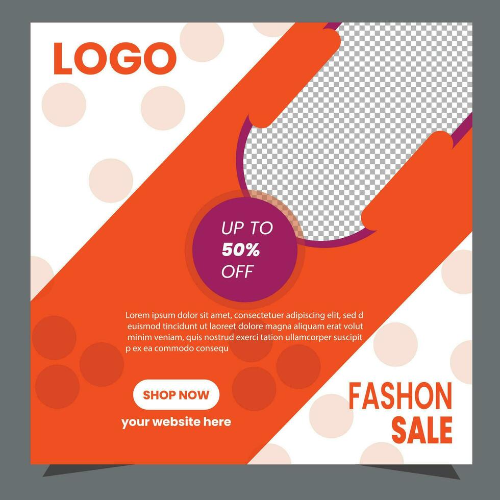 SOCIAL MEDIA POST vector
