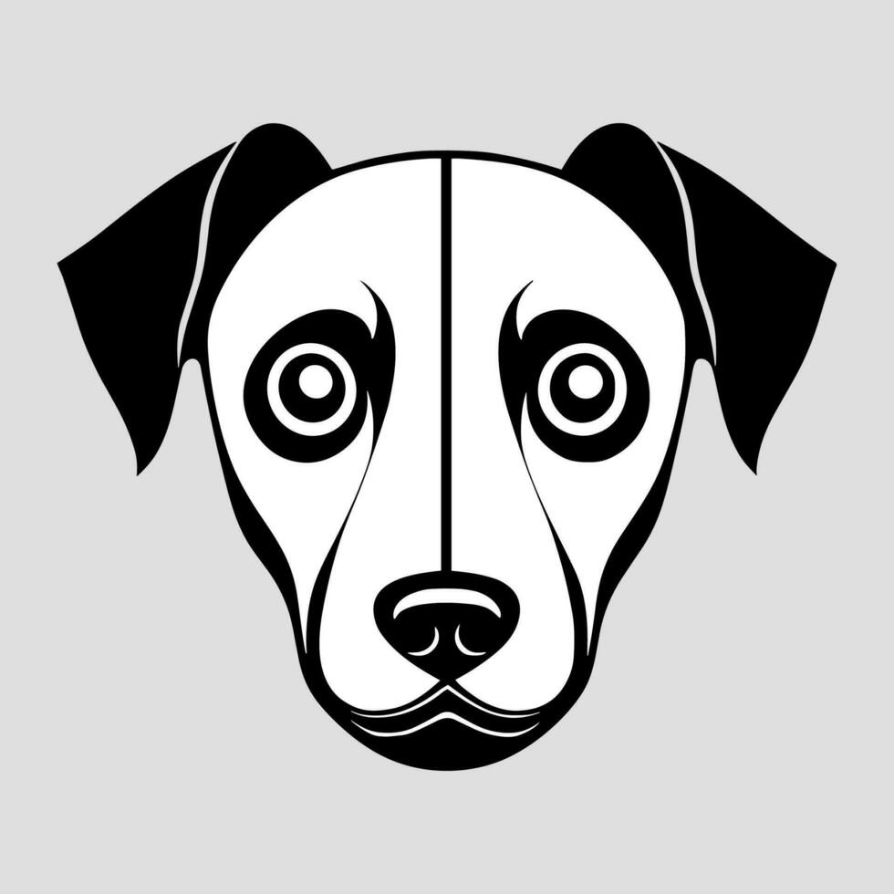 linda perro vector negro y blanco dibujos animados personaje diseño recopilación. blanco antecedentes. mascotas, animales