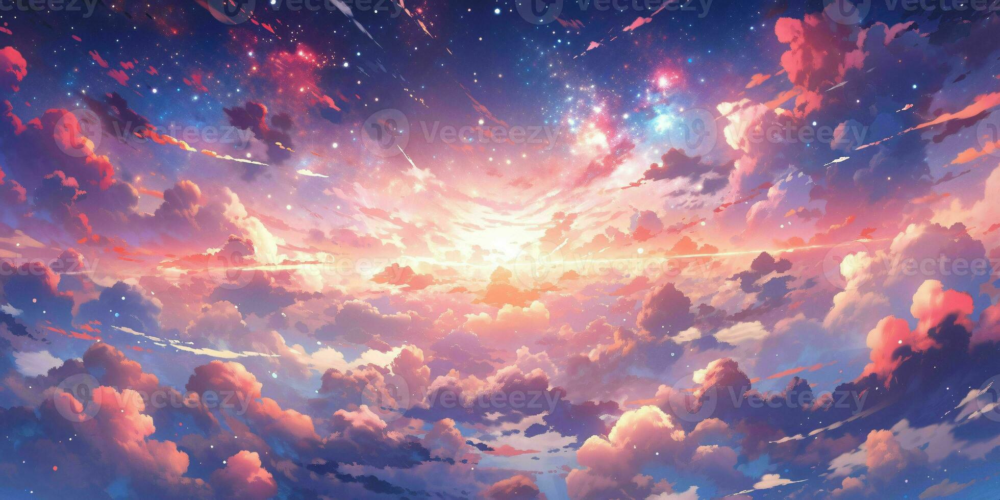 Anime sky background discount