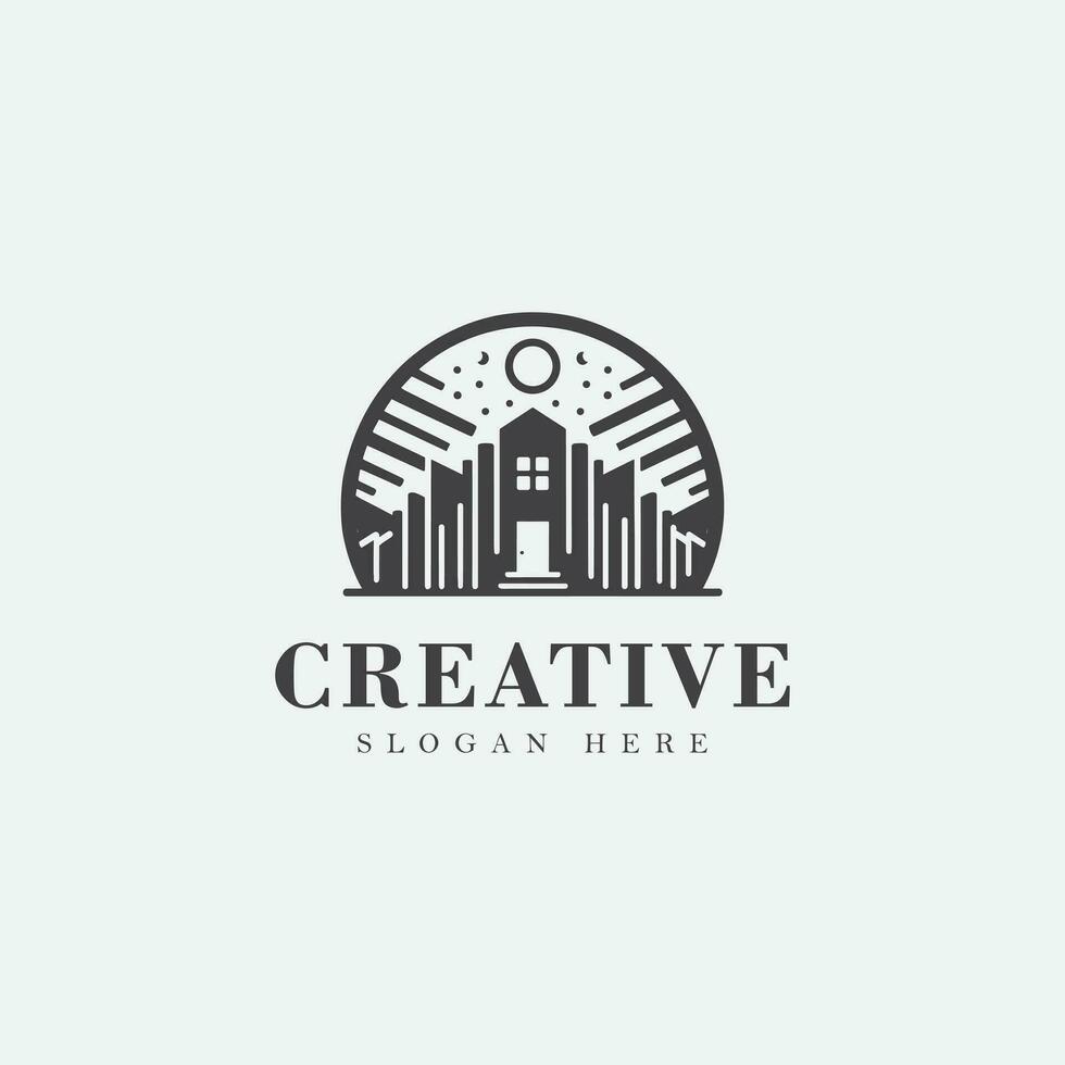 Bookstore logo design, monochrome, unique logo, simple, no gradient, black and white, negative space vector