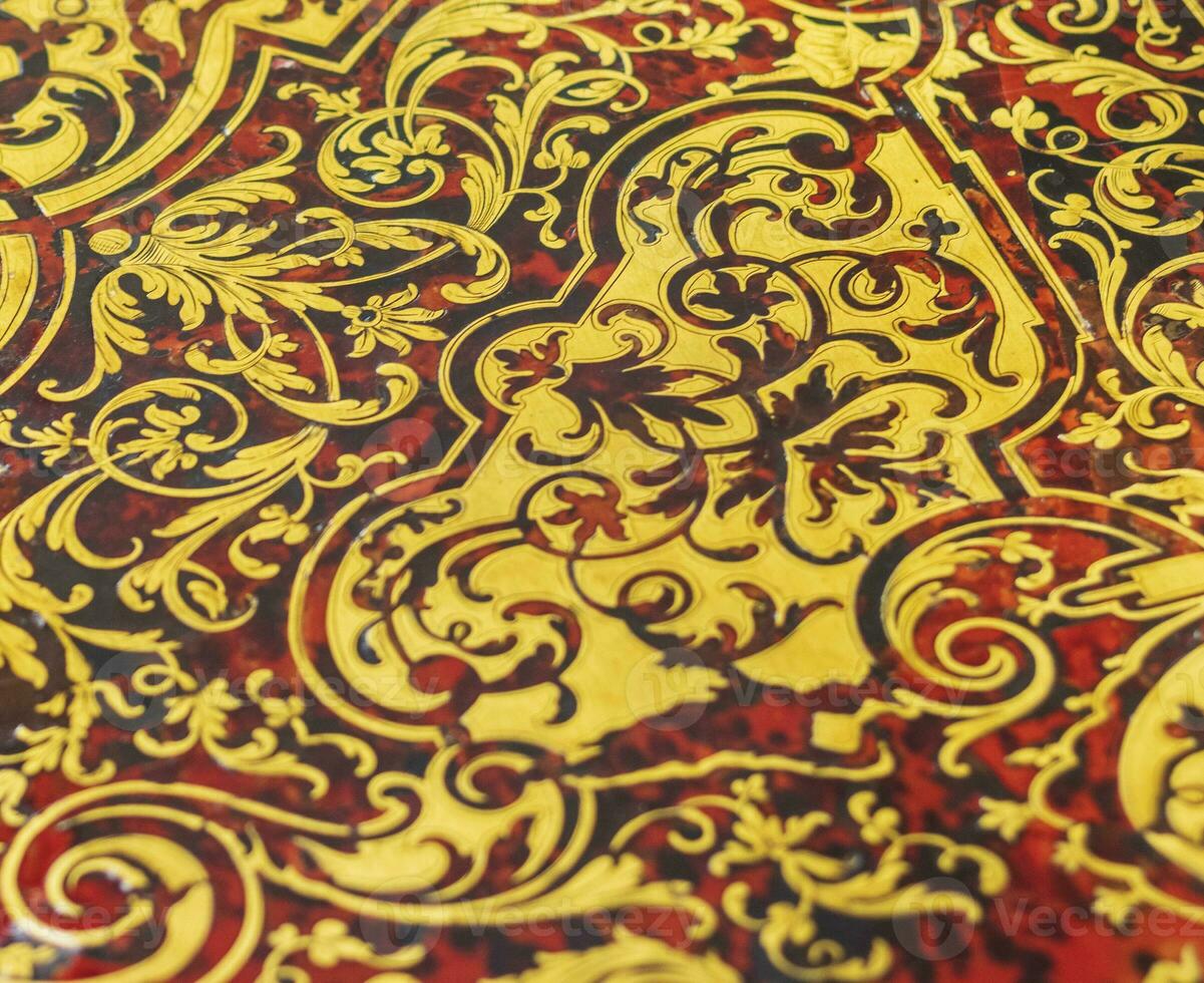 Close up shot of the decorative table top. Background photo