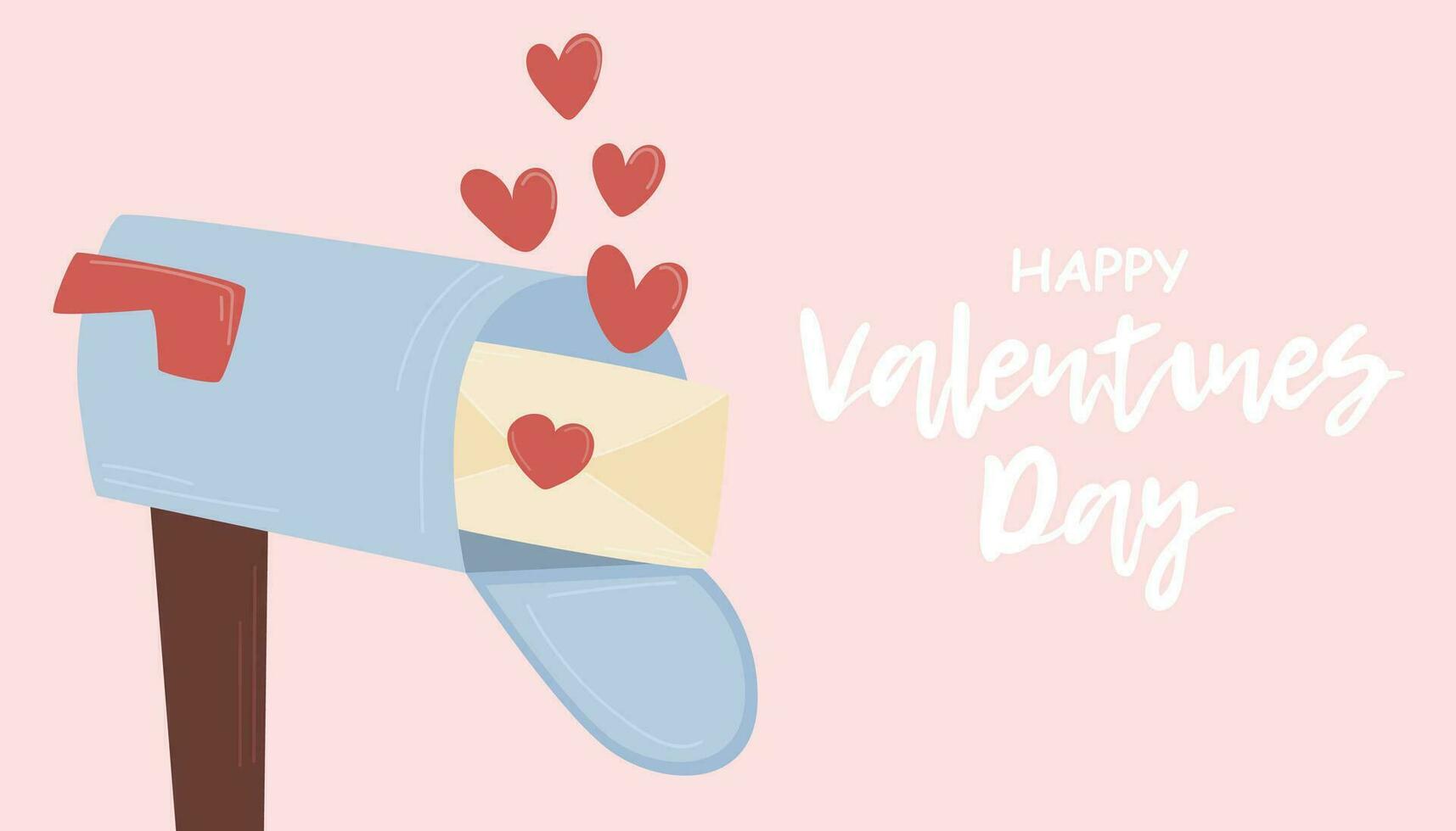 happy valentine's day card with aesthetic background template 5295242  Vector Art at Vecteezy