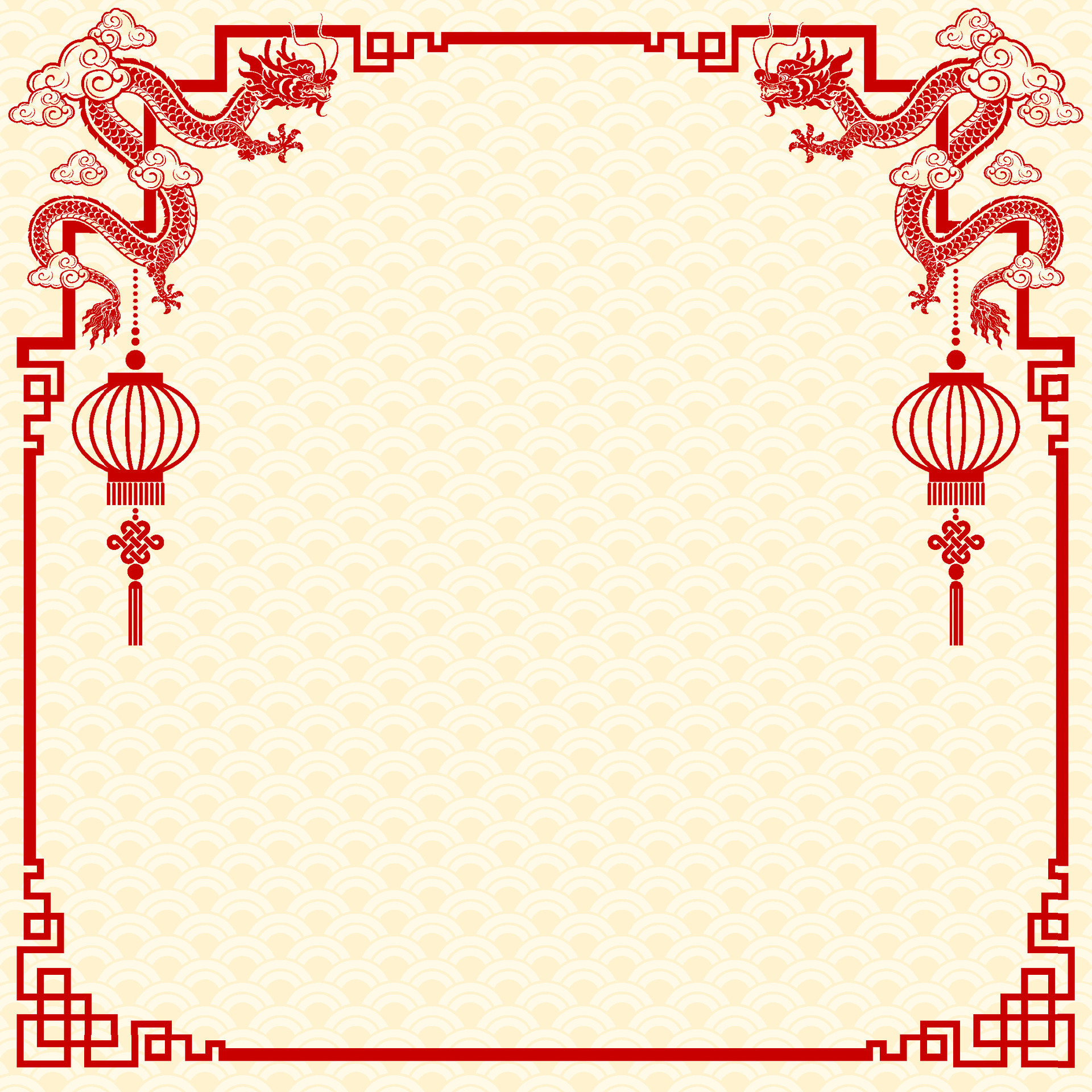 chinese new year frame photoshop