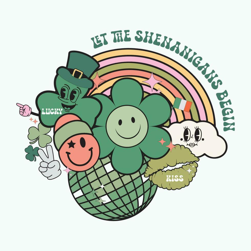 St. Patrick's Day t shirt design vector