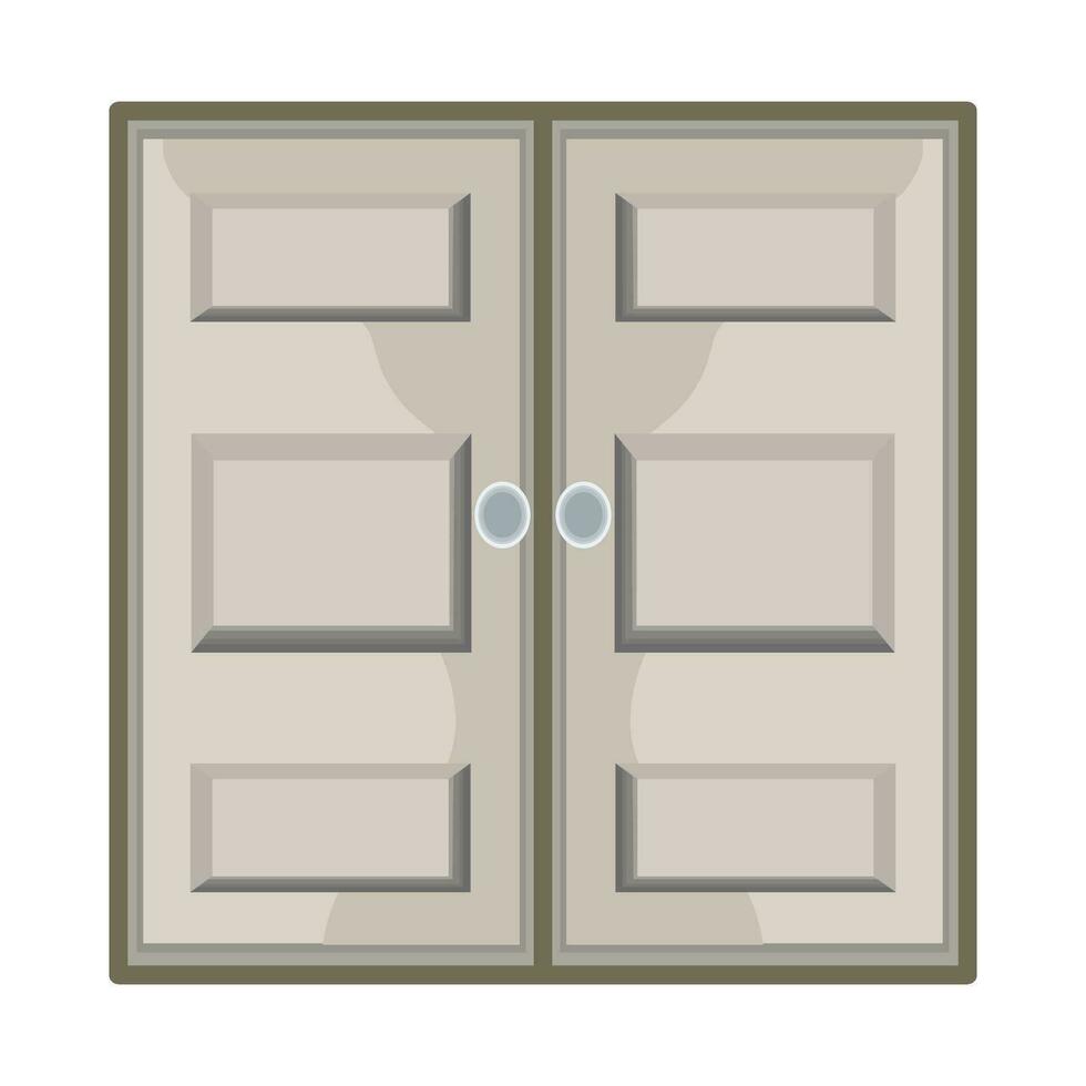 illustration of door vector