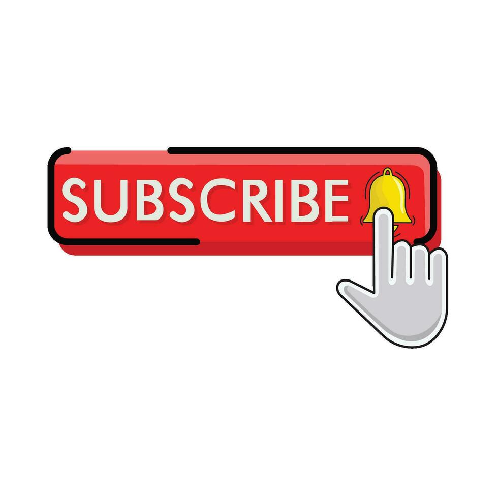 illustration of subscribe vector