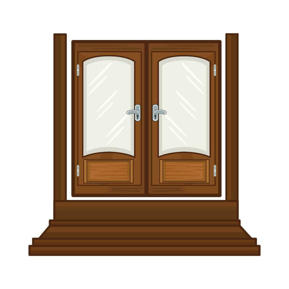 illustration of door vector