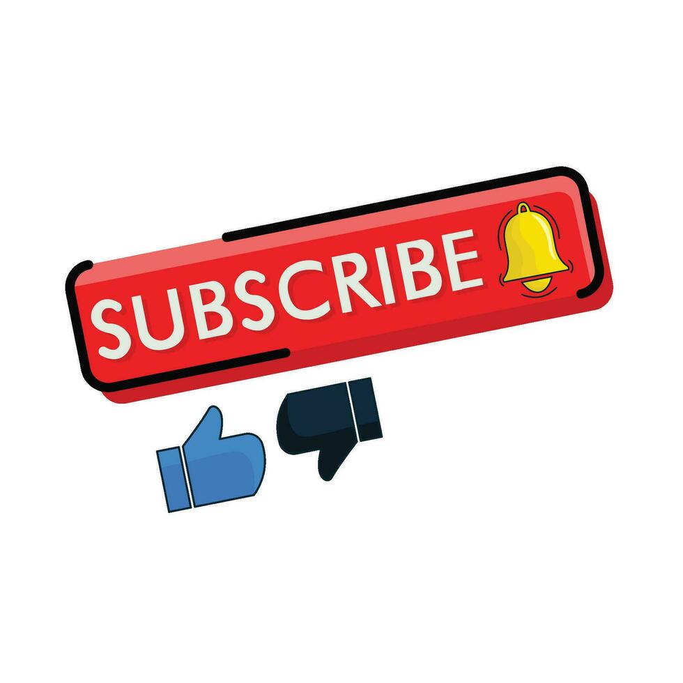 illustration of subscribe vector