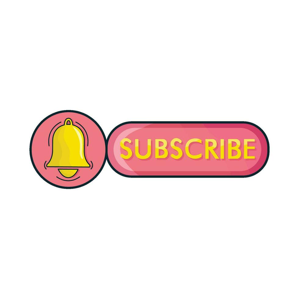 illustration of subscribe vector