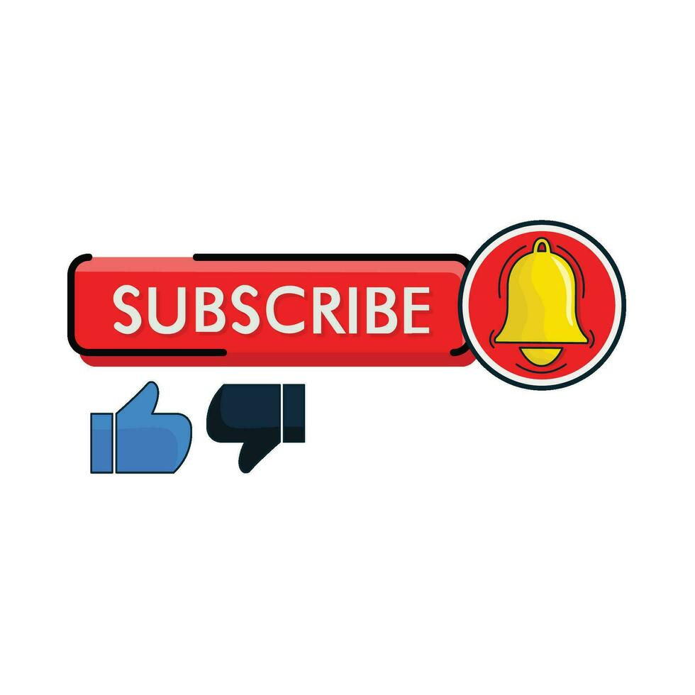 illustration of subscribe vector