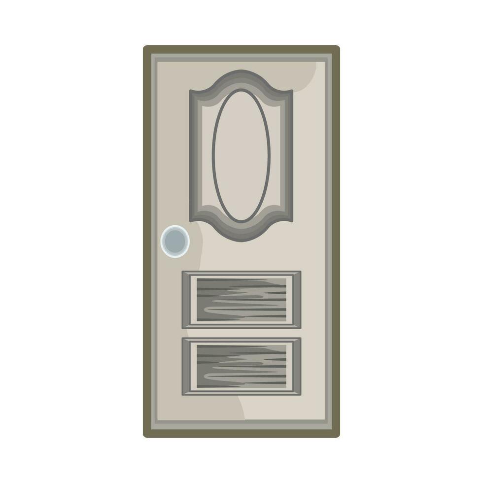illustration of door vector