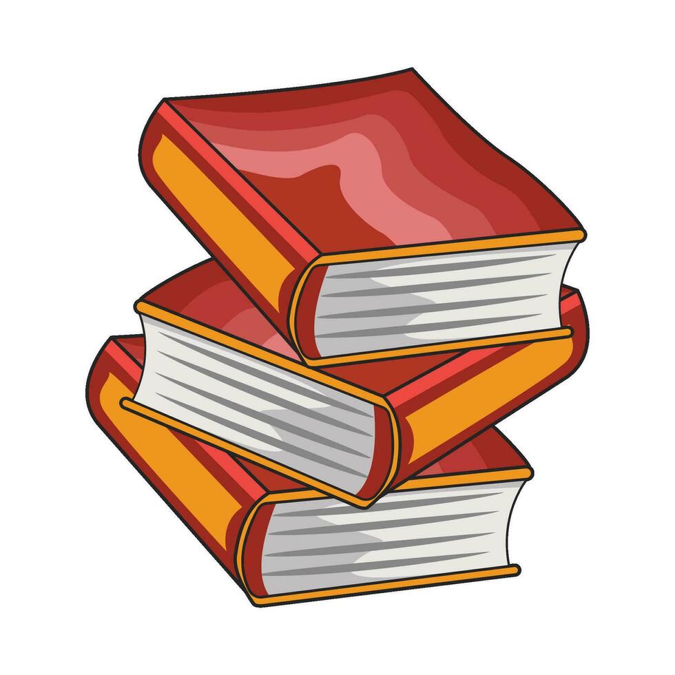 illustration of book vector