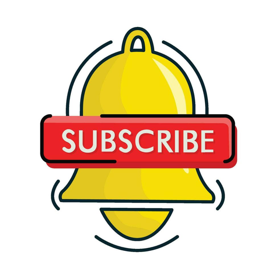 illustration of subscribe vector