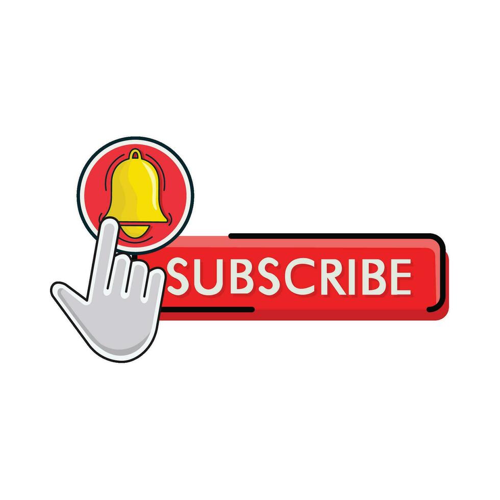 illustration of subscribe vector