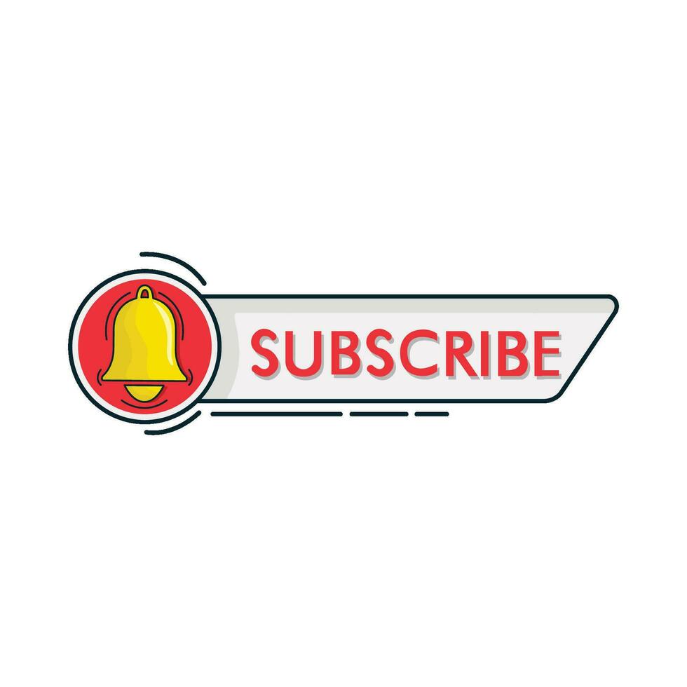 illustration of subscribe vector