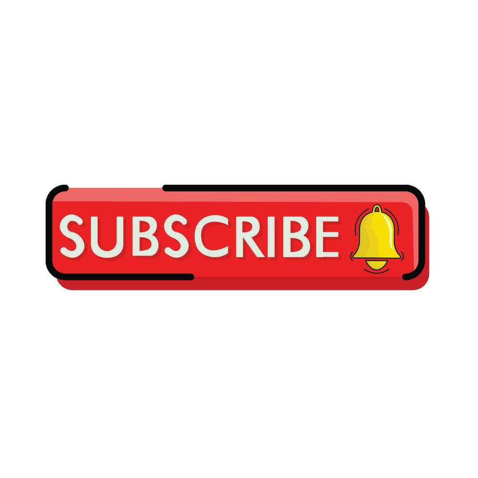 illustration of subscribe vector