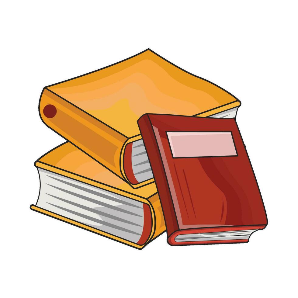 illustration of book vector