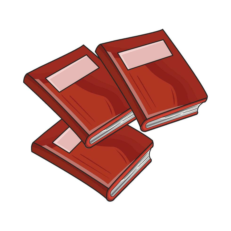 illustration of book vector