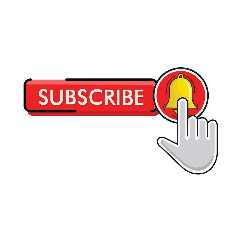 illustration of subscribe vector