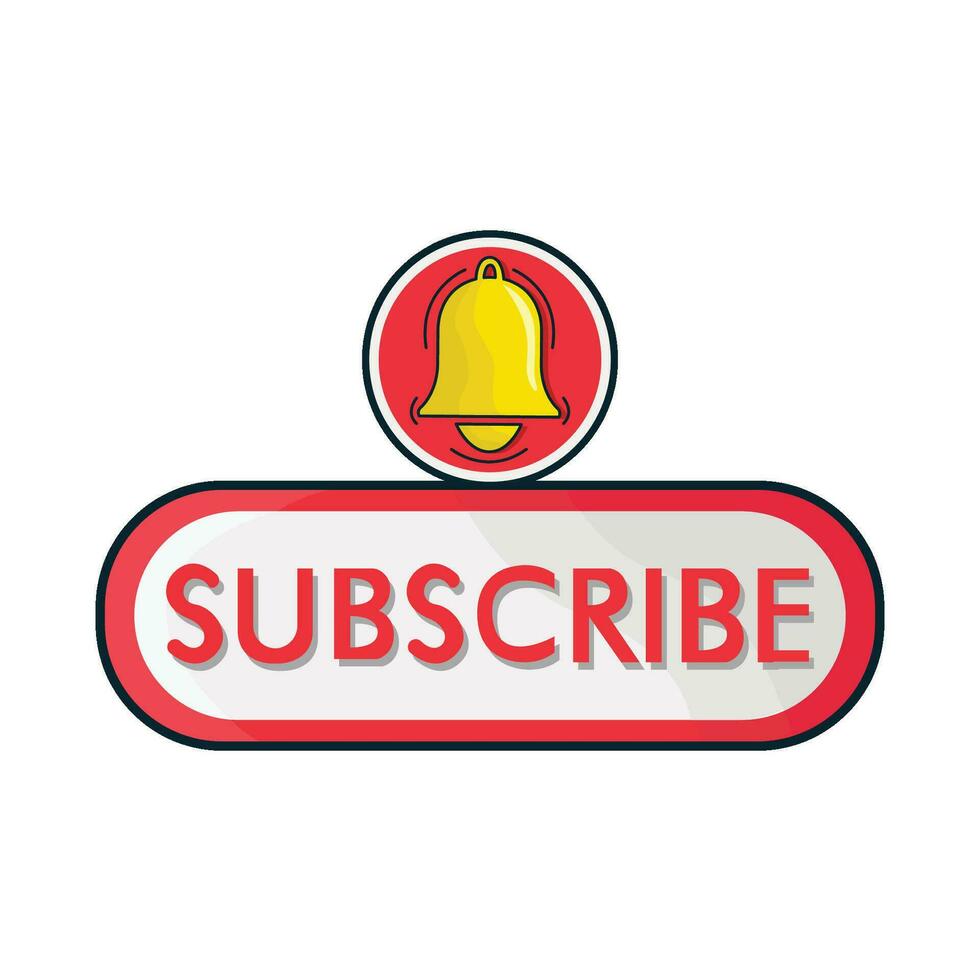 illustration of subscribe vector