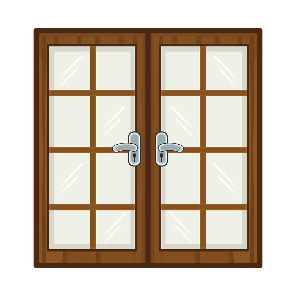 illustration of door vector