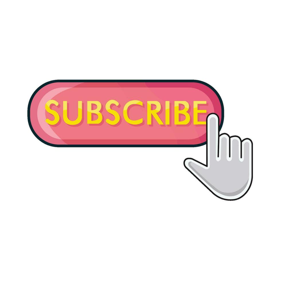 illustration of subscribe vector