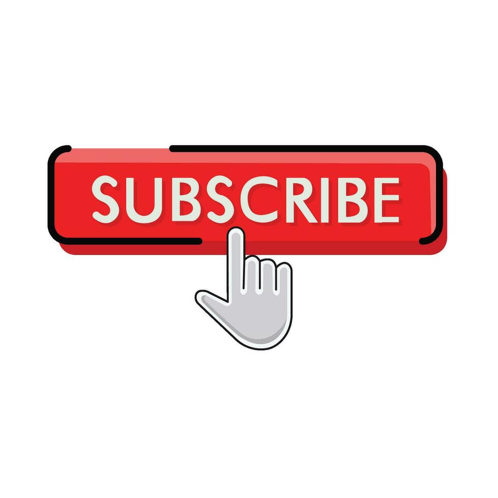 illustration of subscribe vector