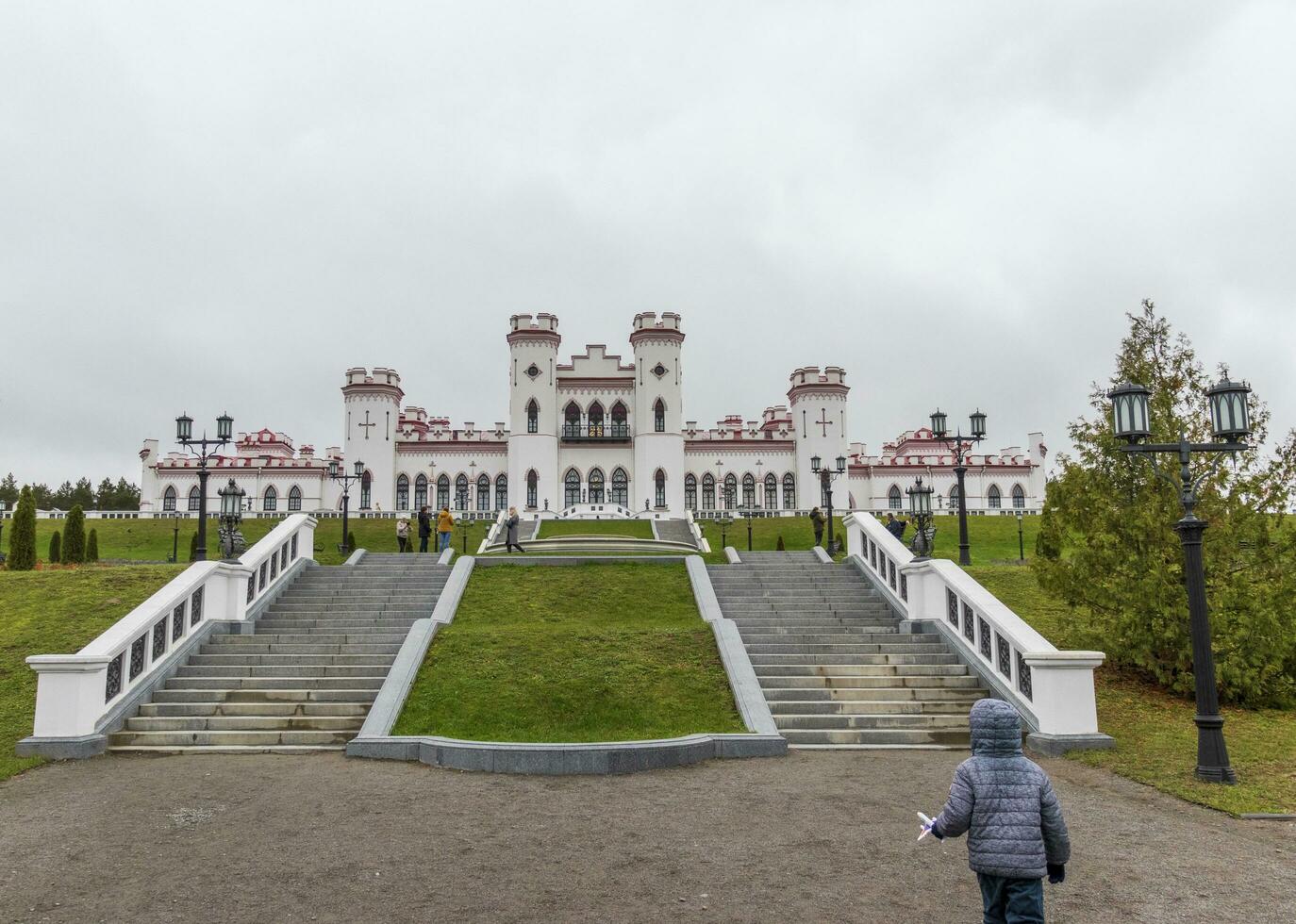 Kossovo Belarus 10302023 Shot Of The Palace Of The Puslovskys