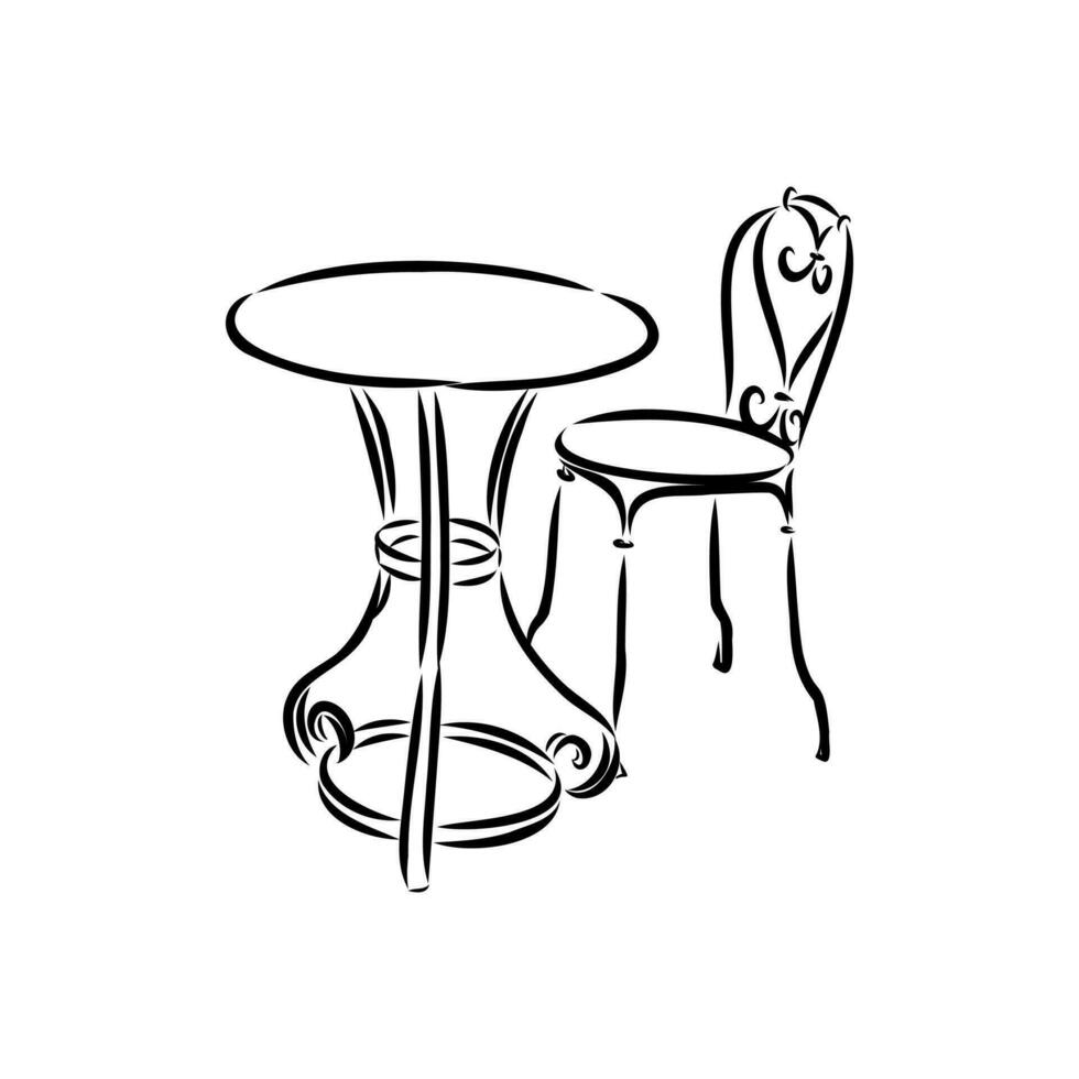 cafe vector sketch