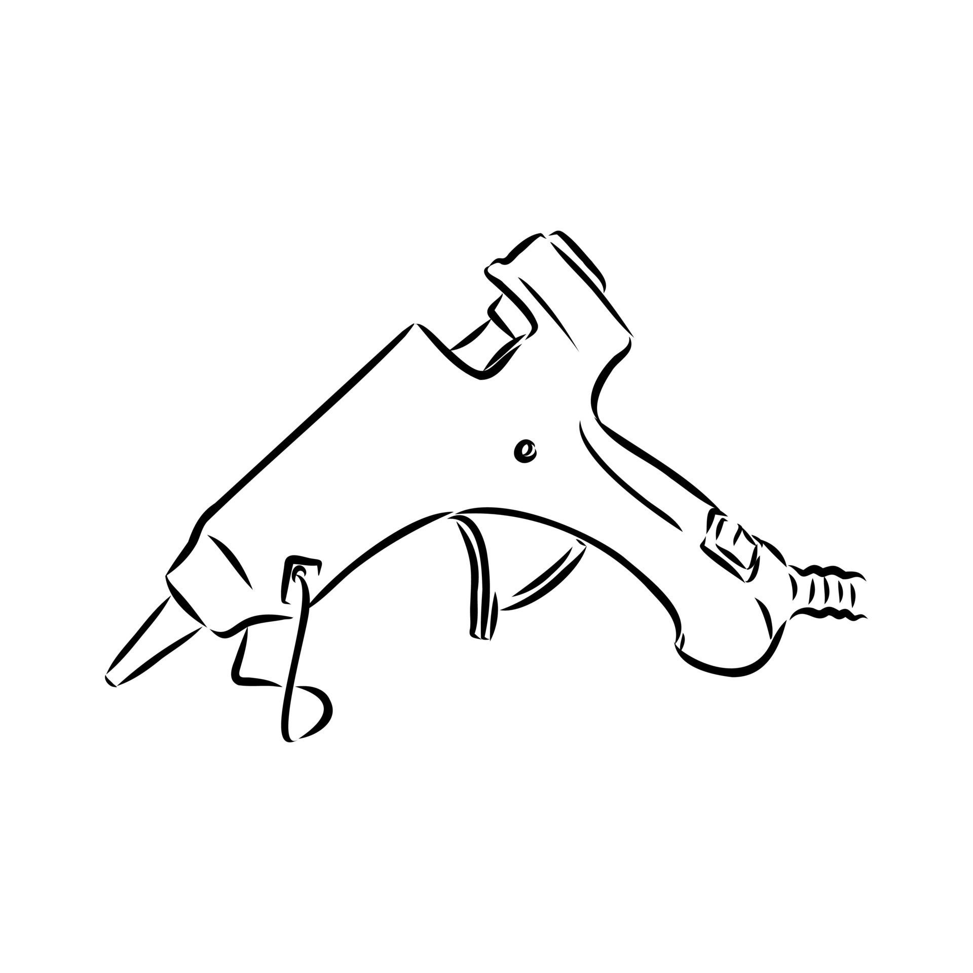 glue gun vector sketch 36438538 Vector Art at Vecteezy