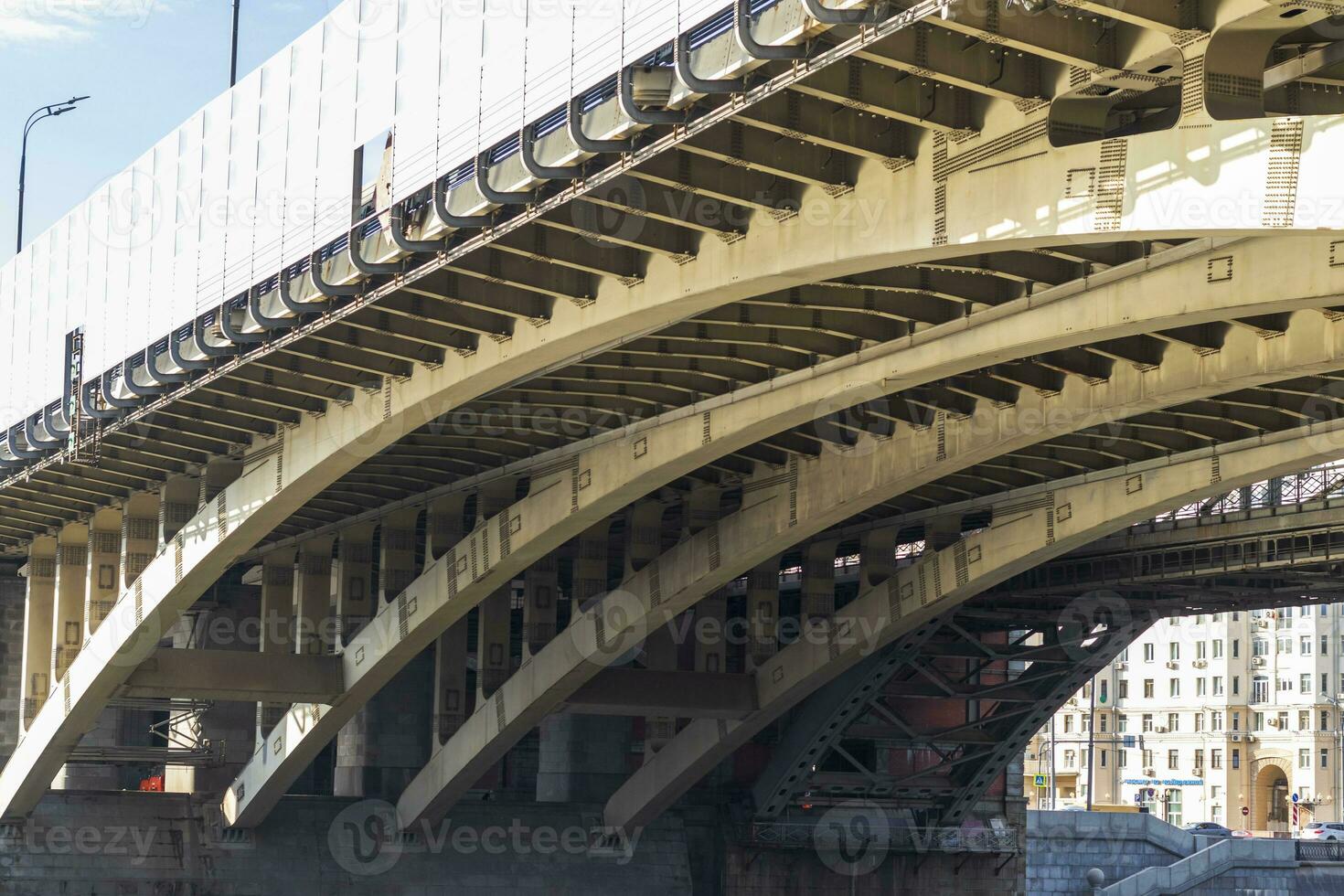 concepto Disparo de el puente a través de el río. concepto foto