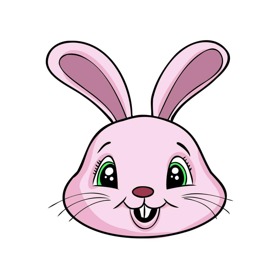 cartoon bunny vector sketch
