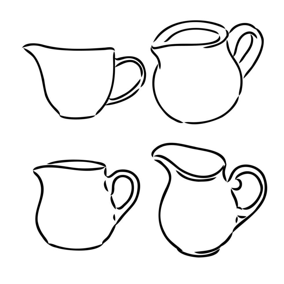 jug vector sketch