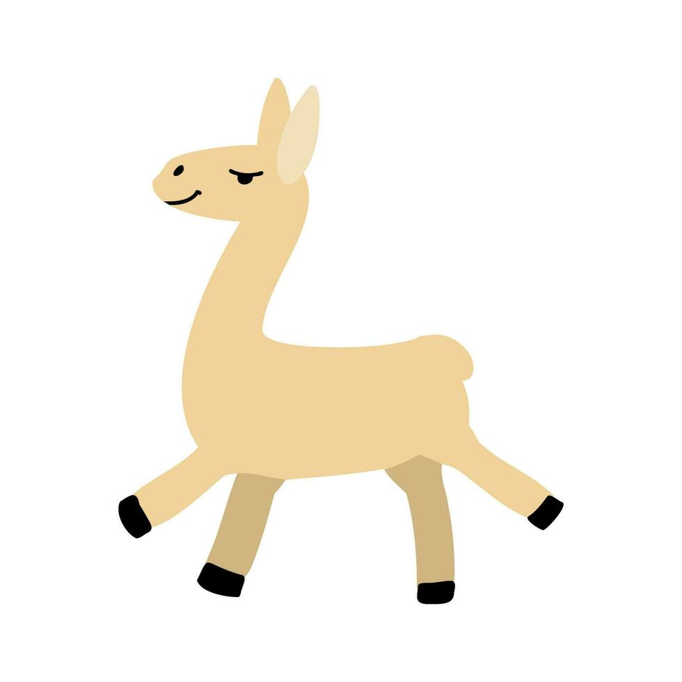 cartoon llamas vector sketch