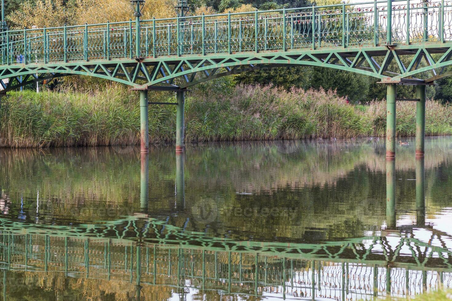 Landscape shot of the beautiful park. Outdoors photo