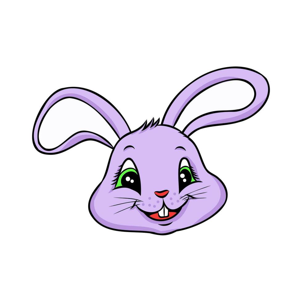 cartoon bunny vector sketch