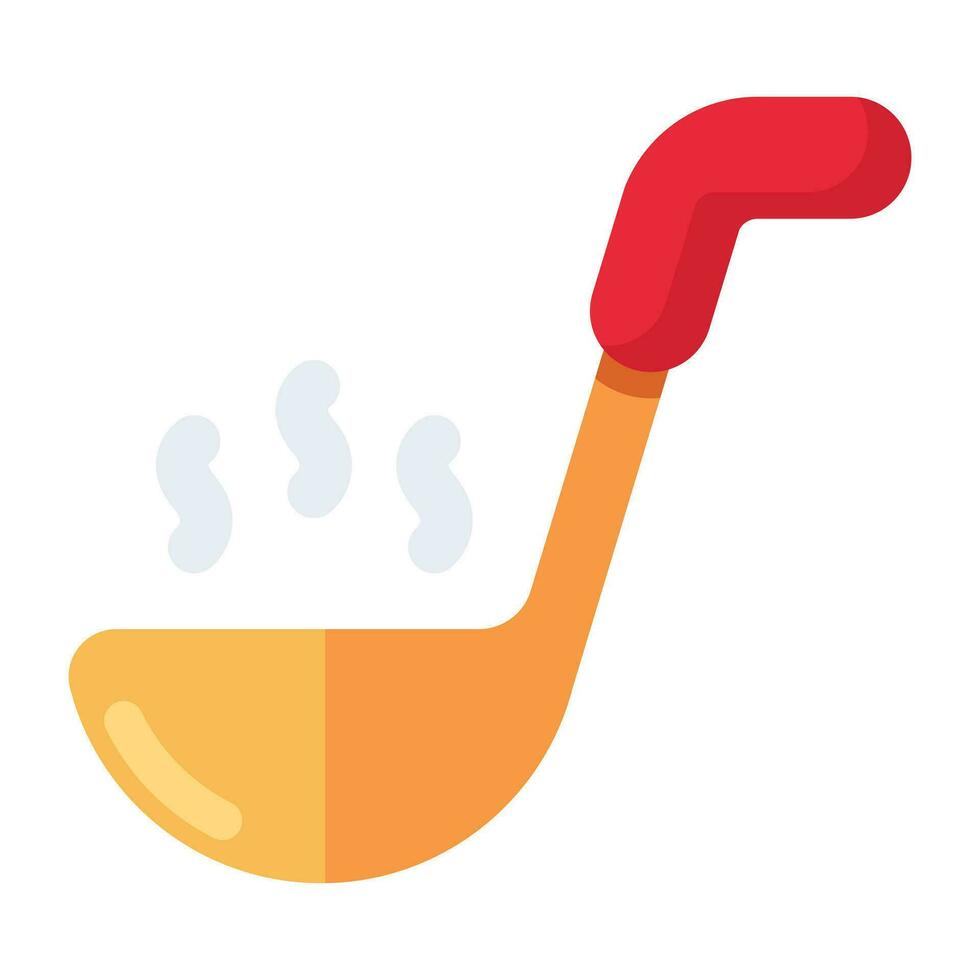 A beautiful design icon of soup spoon, ladle vector