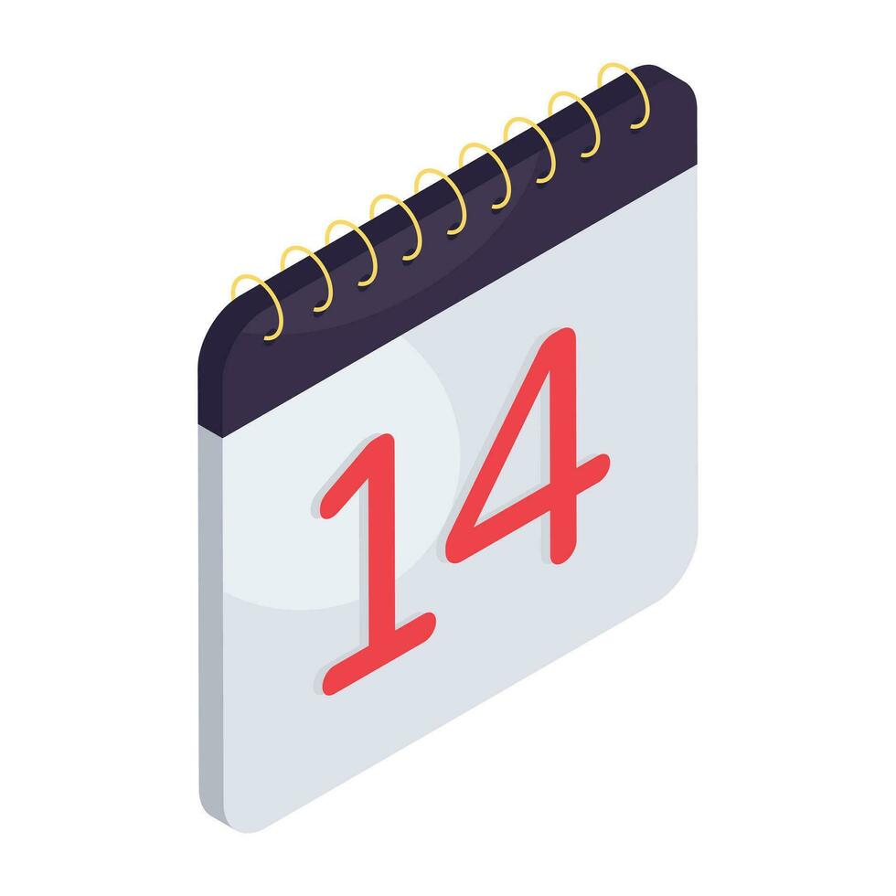 Perfect design icon of schedule vector